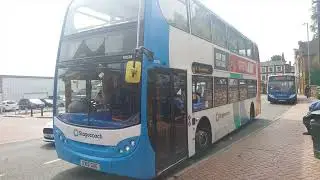 SC Midlands: KX12 GXG - ADL E40D Enviro 400 Serving the W1 to Queensway - 04.05.25