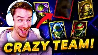 THIS TEAM IS SICK! Leonardo Leads The Turtles With Androc Into INSANE DAMAGE! Raid Shadow Legends