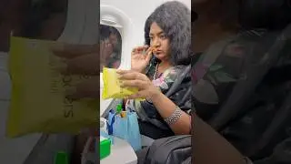 What eat in a flight ✈️🍔 #malayalam #flight #foodie #beautytips