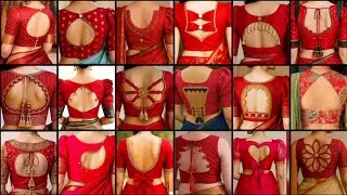 blouse design/blouse back design new model/back neck designs for blouse/baju design/bilauj dizain