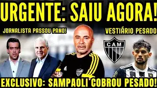 EXCLUSIVO: SAMPAOLI COBROU PESADO! A CULPA &Eacute; DE QUEM? VERGONHA: JORNALISTA PASSA PANO!