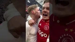 Kenneth Taylor&rsquo;s winner during Ajax - Feyenoord. Iconic! 📲