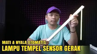 LAMPU TEMPEL MAGNETIC SENSOR GERAK