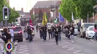 Rising Sons FB @ East Belfast Protestant Boys FB 55th Anniversary Parade 14/05/22