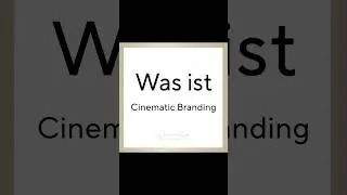Cinematic Branding 🎬🎥❤️ #videomarketing #filmmarketing #imagefilm