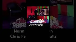 Chris Farley falls Norm Macdonald #chrisfarley #normmacdonald #snl #physicalcomedy #survivalinstinct