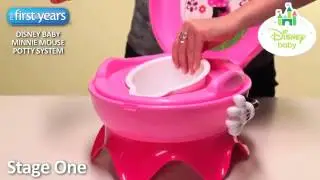 Disney Minnie Mouse Bow Tique Celebration Potty System from The First Years