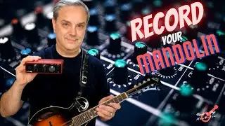 Запись мандолины: Focusrite Scarlett Solo (3-е поколение) Демо #rockpopmandolin
