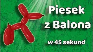 Jak zrobić psa z balona krok po kroku w 45 sekund - Zwierzątka z balon&oacute;w - Balonowy pies