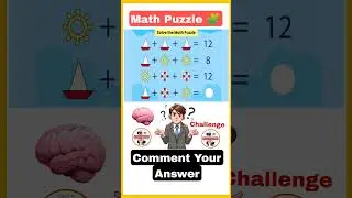 Can You Solve This Math Puzzle? 🤯 | Brain Teaser Challenge #shorts