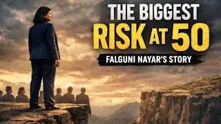 The Biggest Risk at 50 | Nykaa Founder Story #FalguniNayar#motivation#NykaaFounder#Entrepreneur