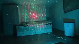 S700LED BEAMZ rookmachine met ACRUX BEAMZ party laser