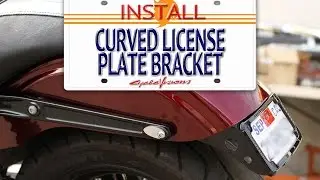 How To:  CV4650 Curved License Plate Mount