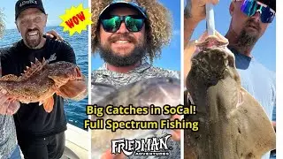 SoCal Fishing Adventure with Friedman Adventures & Full Spectrum Sportfishing in Huntington Harbor!