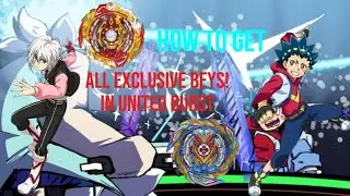 How to get All exclusive beys in United burst!(2026)