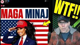The Unbelievable SATANIC Minaj/Trump Ritual - Conservatives EAT it UP!