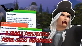 3 MODS PERFEITOS PARA SEUS VAMPIROS | Feridas, imunidade o Sol Interacções | Mods - The Sims 4