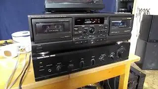 TECHNICS RS TR474 DUPLA KAZETT&Aacute;S KOMOLY TUD&Aacute;S&Uacute; &Uacute;JSZERŰ &Aacute;LLAPOT&Uacute; KAZETT&Aacute;S DECK ELAD&Oacute;!