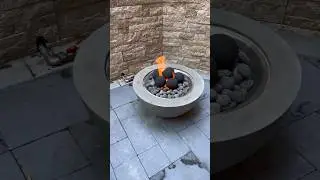 Money burning pit installation #interesting #gas