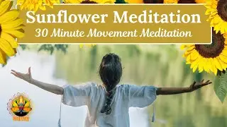 Long Sunflower Moving Meditation - Guided Meditation for Energy & Expansion