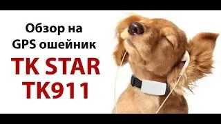 Обзор на GPS ошейник для собак TK STAR TK911