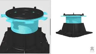 Installatiehulp voor Jouplast Cleman Tegeldragers