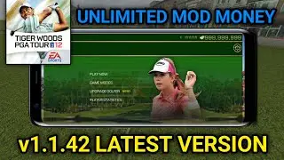 TIGER WOODS PGA TOUR 12 HD v1.1.42 [MOD] UNLIMITED MONEY | APK + DATA GAMEPLAY 2025