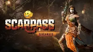 SCARPASS GIVEAWAYS || for everyone OPEN PASS 😍