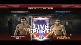 #fight#night#2004 Fight Night 2004 -- Gameplay (PS2 XboX) BEST BOXING muhammad ali vs joe frazier