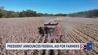 President Trump announces federal aid for farmers