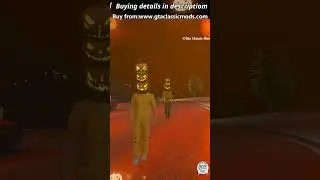 🎃 GTA 5: Halloween Mods for FiveM 👻- Triple Head Pumpkin Mask with Glow