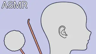 ASMR Fast, deep bamboo ear pick cleaning (No Talking) / 耳かき