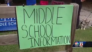 Allen Middle School kicks off community event without free lemonade, mentorship resources
