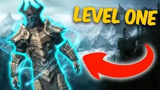 Skyrim - How To Get Dragon Bone Armor at level 1 (Anniversary)