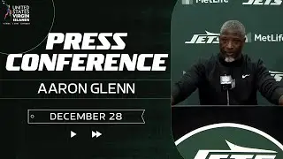 Aaron Glenn Postgame Press Conference (12/28) | New York Jets vs. New England Patriots | Week 17