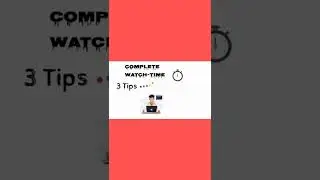 youtube 4000 hours watch time hack | 4,000 hours watch time trick #short   #watchtimekaisepurakare