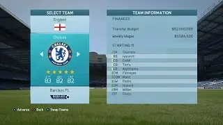 Fifa 16 PS4 Chelsea Manager Mode Episode 1 Rematch against Legendary AI