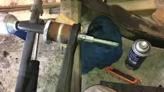 Homemade Pivot Bushing Removal Tool for F250