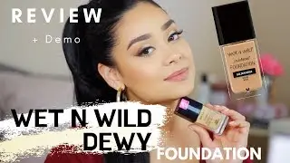 WET N WILD DEWY FOUNDATION REVIEW + DEMO