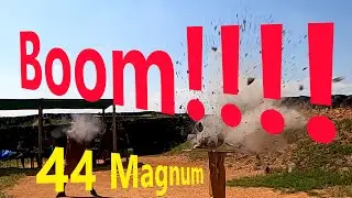 44 Magnum Vs Tile Grout Super Slow Motion Big Bang