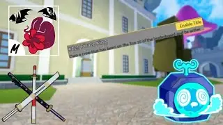 Reaching 30M Bounty with Sanguine Art and TTK in Blox Fruit