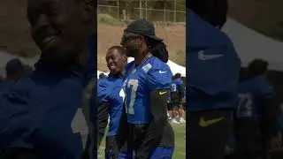 Davante Adams training to pull a Michael Jordan 😜 #rams #nfl #shorts
