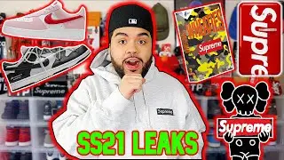 SUPREME SS21 KAWS + Mini Fridge LEAKS | Off White Jordan 4 Bred CONFIRMED