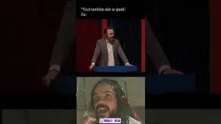 REACT: Quando voc&ecirc; &eacute; seu maior inimigo. #cortes #react #live #funny #tv #humor #show #error.