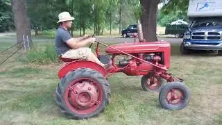 Farmall A Tractor 🔧 Older Restoration | Runs Good, PTO, Wheel Weights | NarhiAuctions.com 🚜