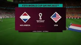 FIFA 23 🔥 Mistrzostwa Świata 2022 🔥 1/8 🔥 Holandia - USA 🔥