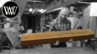 Hand Made Barn Beam Mantel