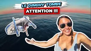 Tout allait bien&hellip; jusqu&rsquo;&agrave; notre FAIL avec le dinghy 🤦&zwj;♀️😂