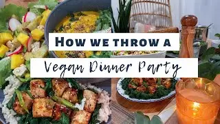 Cook Dinner With Us 🌱 Vegan Girls Night In 🥂