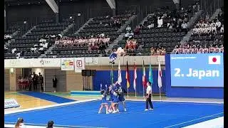 Japan / 1st place / Small Groups All Female / The 12th Cheerleading World Championships 12/13/2025